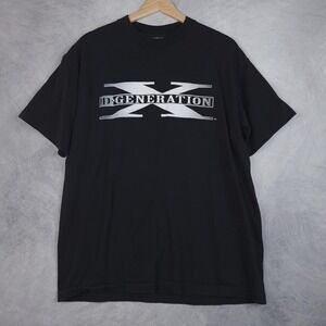 Vintage D-Generation X Shirt Mens Extra Large Black WWF Attitude Wrestling 90s